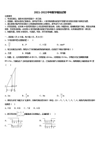 2022届辽宁省丹东市第七中学中考数学押题试卷含解析