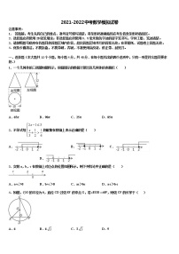 2022届山西省大同市云冈区重点名校中考数学适应性模拟试题含解析