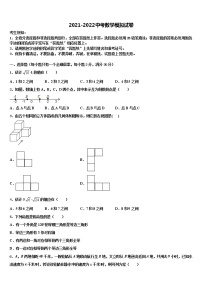 2022届宁夏省重点达标名校中考适应性考试数学试题含解析