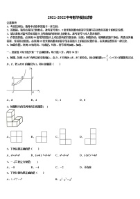 2022届山东省郯城县中考一模数学试题含解析
