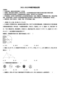 2022届山东省聊城市城区达标名校中考数学五模试卷含解析