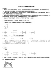 2022届四川省绵阳市绵阳外国语校中考数学仿真试卷含解析