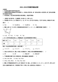 2022届四川省遂宁市重点中学中考数学模拟试题含解析