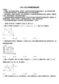 2022届扬州市江都区实验中考数学全真模拟试题含解析