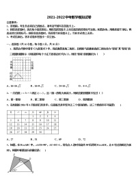 2022届四川省宜宾市叙州区中考四模数学试题含解析