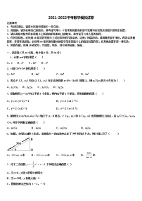 2022届四川省武胜县中考押题数学预测卷含解析