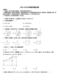 2022届四川省威远县重点中学中考冲刺卷数学试题含解析