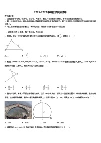 2022年安徽省合肥市包河区重点中学中考数学适应性模拟试题含解析