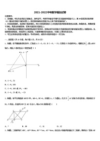 2022届浙江省新昌县达标名校中考数学最后冲刺模拟试卷含解析