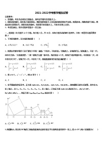 2022年北京首师附大兴北校区市级名校中考四模数学试题含解析