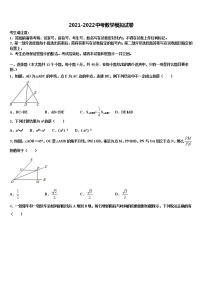 2022年河北省石家庄桥西区达标名校中考数学最后冲刺浓缩精华卷含解析