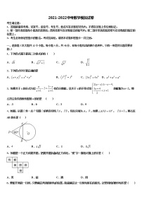2022年广东省汕头市潮阳区铜盂镇市级名校中考数学对点突破模拟试卷含解析