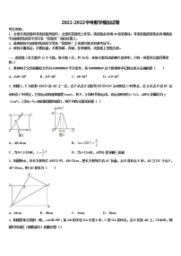 2022年广东省韶关市乐昌县市级名校中考四模数学试题含解析