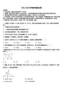 2022年湖北省荆州市洪湖市—重点达标名校中考数学模拟预测题含解析