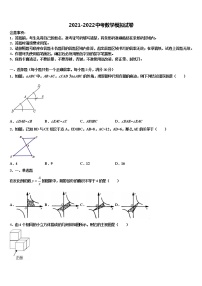 2022年江苏省苏州市吴中学、吴江、相城区市级名校中考试题猜想数学试卷含解析