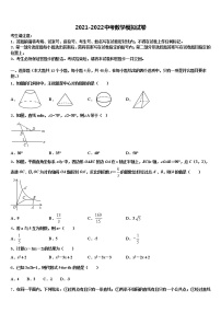 2022年江苏省南通市通州区十总中学中考数学全真模拟试题含解析