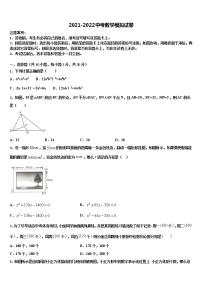 2022年江苏省苏州工业园区星澄校十校联考最后数学试题含解析