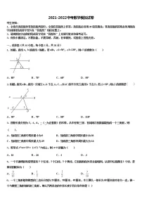 2022年临沂市中考数学最后一模试卷含解析
