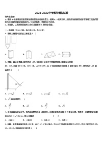 2022年山东省德州临邑县联考中考数学押题试卷含解析