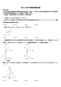 2022年山东省宁津县市级名校中考猜题数学试卷含解析