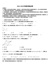 2022年山西省（太原地区公立校中考数学模拟精编试卷含解析