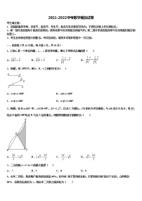 2022年山西省运城市垣曲县重点中学中考数学仿真试卷含解析