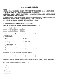 2022年新希望教育中考数学最后冲刺模拟试卷含解析