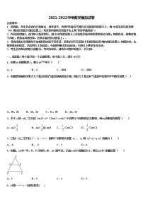 2022年四川省凉山市喜德县中考押题数学预测卷含解析