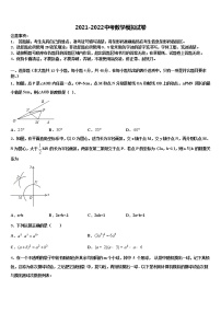 2022年上海市浦东新区川沙中学中考数学对点突破模拟试卷含解析