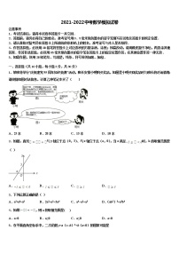 2022年浙江省湖州市十一中重点中学中考数学最后冲刺浓缩精华卷含解析