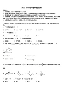 安徽省亳州利辛县联考2022年中考数学模拟预测题含解析