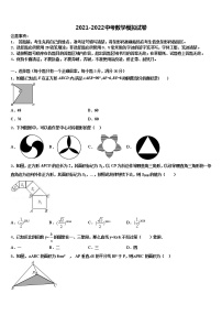 2022年浙教版重点名校中考数学模拟试题含解析