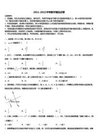 安徽省巢湖第四中学2022年中考联考数学试卷含解析