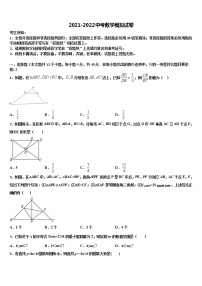 2022年浙江杭州西湖区保俶塔实验校中考数学考前最后一卷含解析