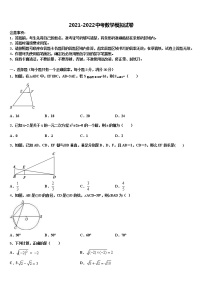 毕节市重点中学2021-2022学年中考数学仿真试卷含解析
