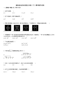 2016-2017学年湖北省宜昌市某校九年级（下）期中数学试卷