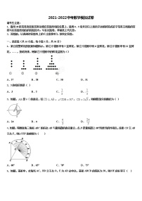 安阳市2022年中考数学全真模拟试题含解析
