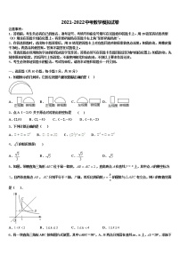 安徽省合肥市名校联考2022年中考数学适应性模拟试题含解析