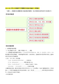 2021-2022苏科版八年级数学下册期末复习-数据的收集整理与描述精讲精练（知识梳理+典例剖析+变式练习）