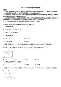 广东省汕头市潮南区峡山中学2021-2022学年中考数学全真模拟试题含解析