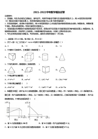 海南省海南枫叶国际校2021-2022学年毕业升学考试模拟卷数学卷含解析