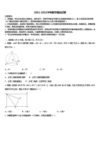河北省廊坊市5月份2021-2022学年中考猜题数学试卷含解析