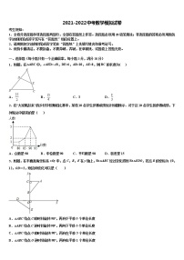 河南省商丘市永城市市级名校2021-2022学年中考数学最后冲刺浓缩精华卷含解析