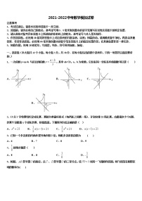 河南省郑州市郑州外国语达标名校2022年中考数学模试卷含解析