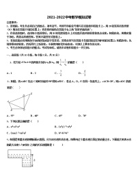 湖北省随州市高新区大堰坡中学2022年中考一模数学试题含解析