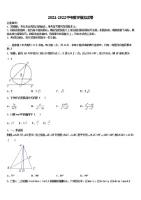 湖南省常德市芷兰实验校2022年中考数学猜题卷含解析