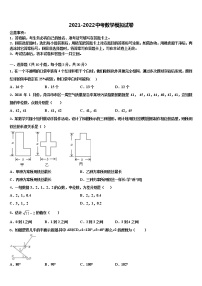 贵州省铜仁地区松桃县2021-2022学年中考试题猜想数学试卷含解析