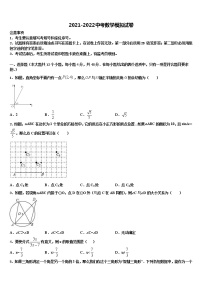 广西合浦县2022年中考五模数学试题含解析