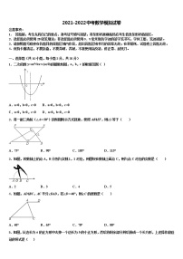 广西省梧州市达标名校2022年中考数学适应性模拟试题含解析