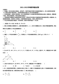 湖南省株洲市石峰区2022年中考冲刺卷数学试题含解析